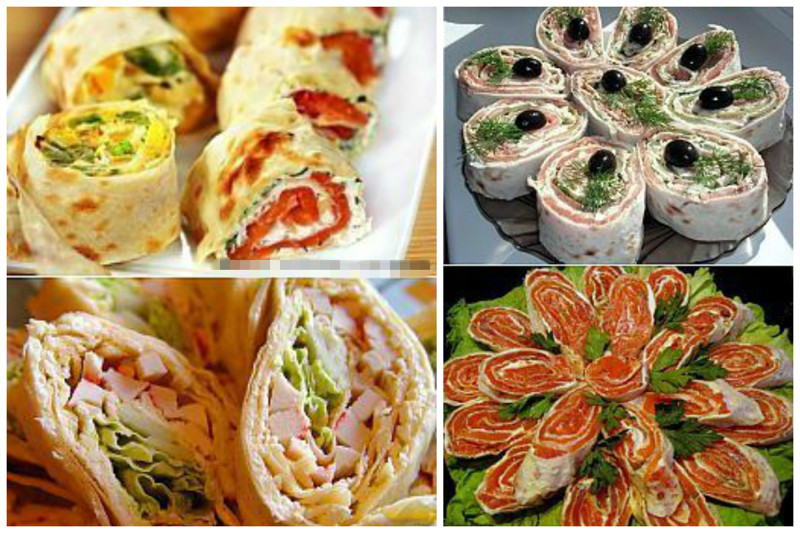 Варианты простых и вкусных закусок