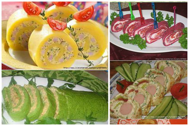 Варианты простых и вкусных закусок
