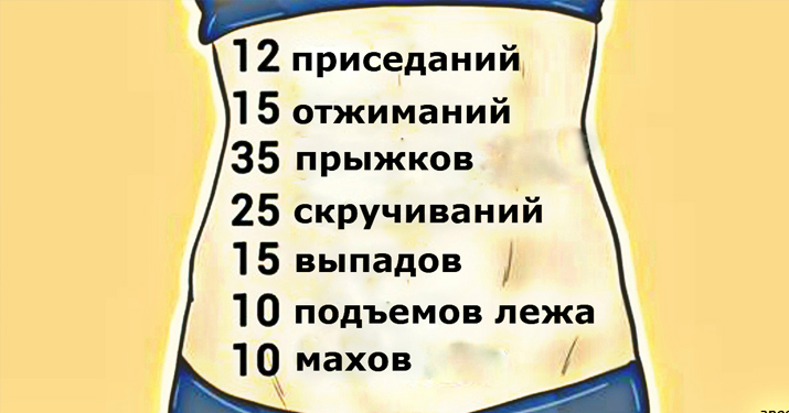 Этот план домашних упражнений поможет вам сжечь жир всего за 10 недель без тренажеров