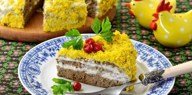 10 рецептов вкуснейших печёночных тортов