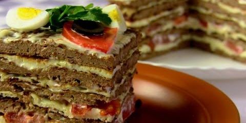 10 рецептов вкуснейших печёночных тортов