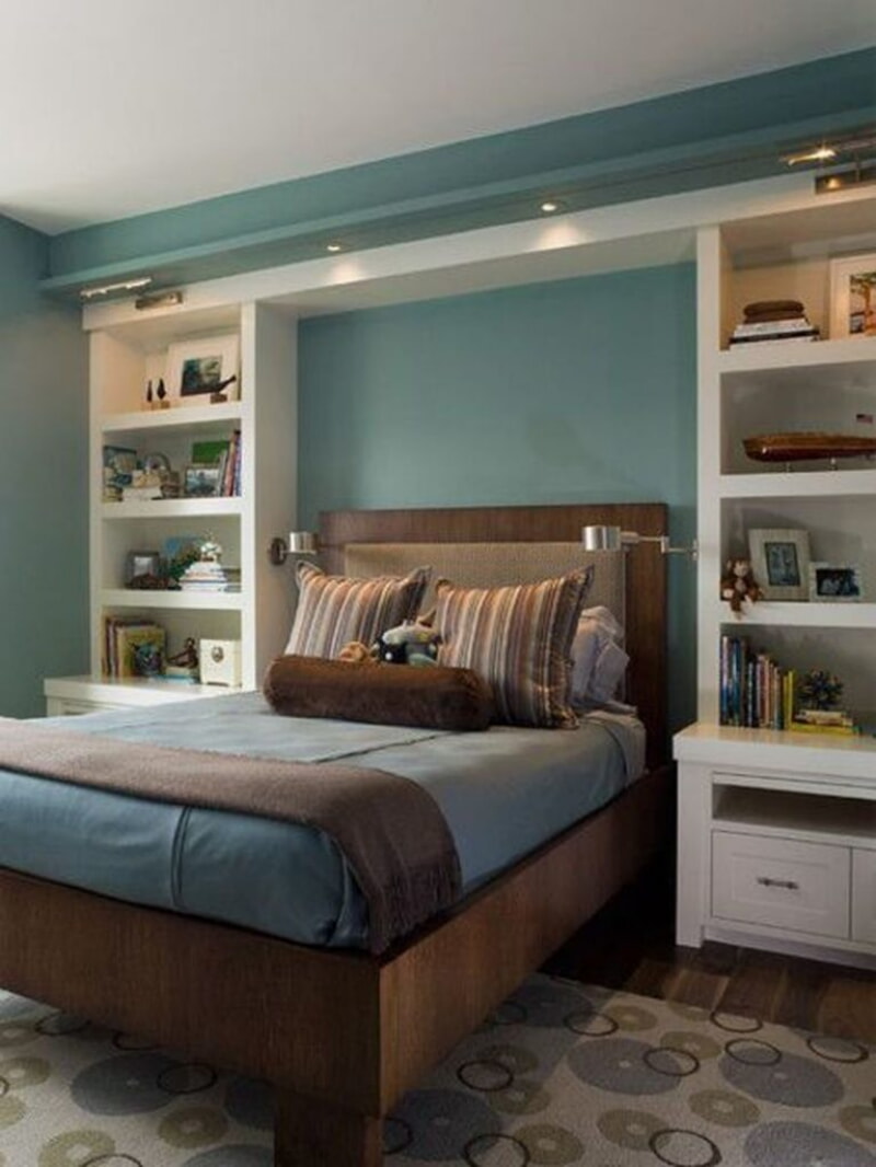 Аккуратная и продуманная комната: 25 умных идей, как рационально хранить вещи в спальне