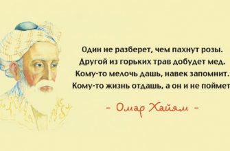 Лучшие цитаты Омара Хайяма о мудрости жизни