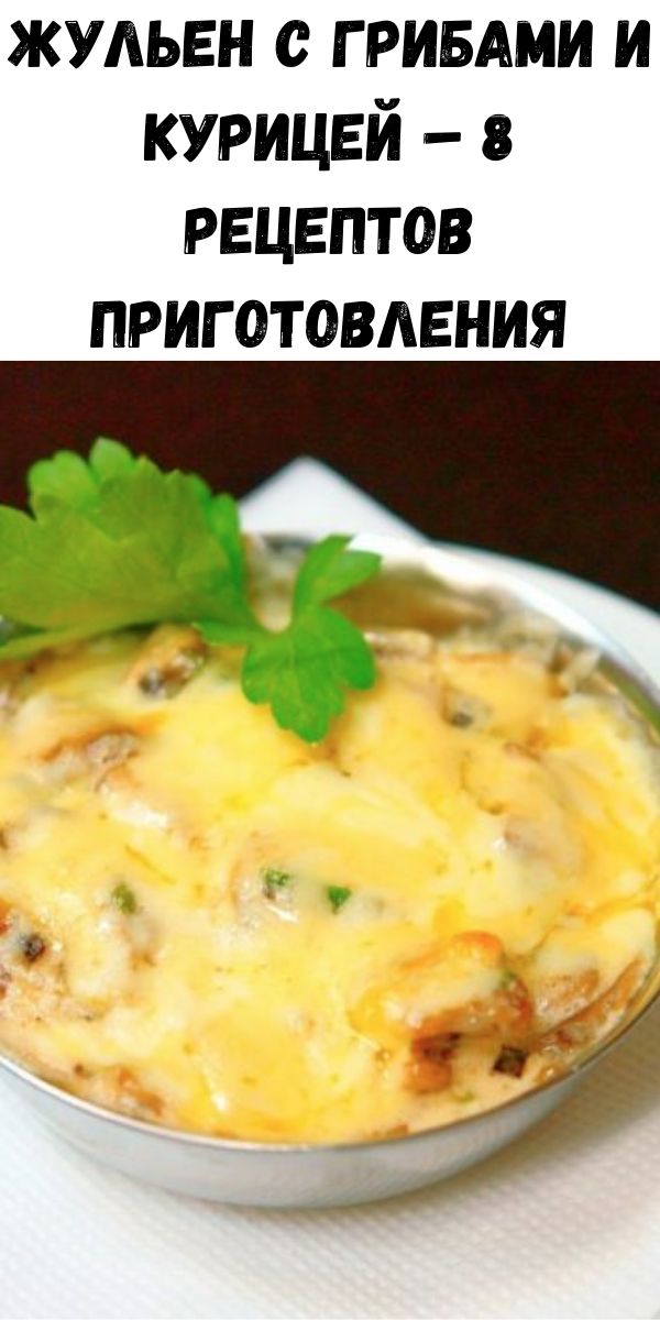 Жульен с грибами и курицей – 8 рецептов приготовления