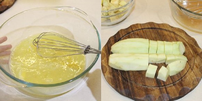 Баклажаны, жаренные с яйцом и чесноком, — домашнее блюдо с запоминающимся вкусом