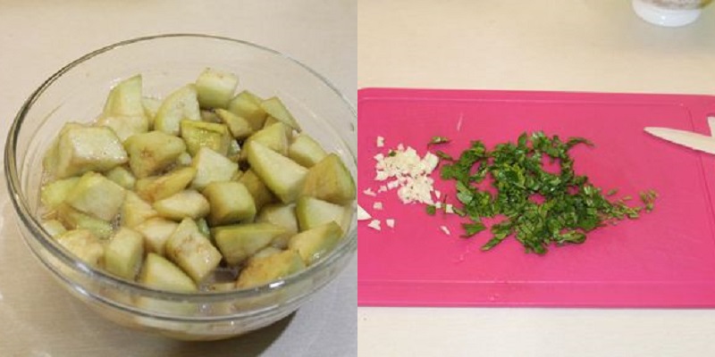 Баклажаны, жаренные с яйцом и чесноком, — домашнее блюдо с запоминающимся вкусом