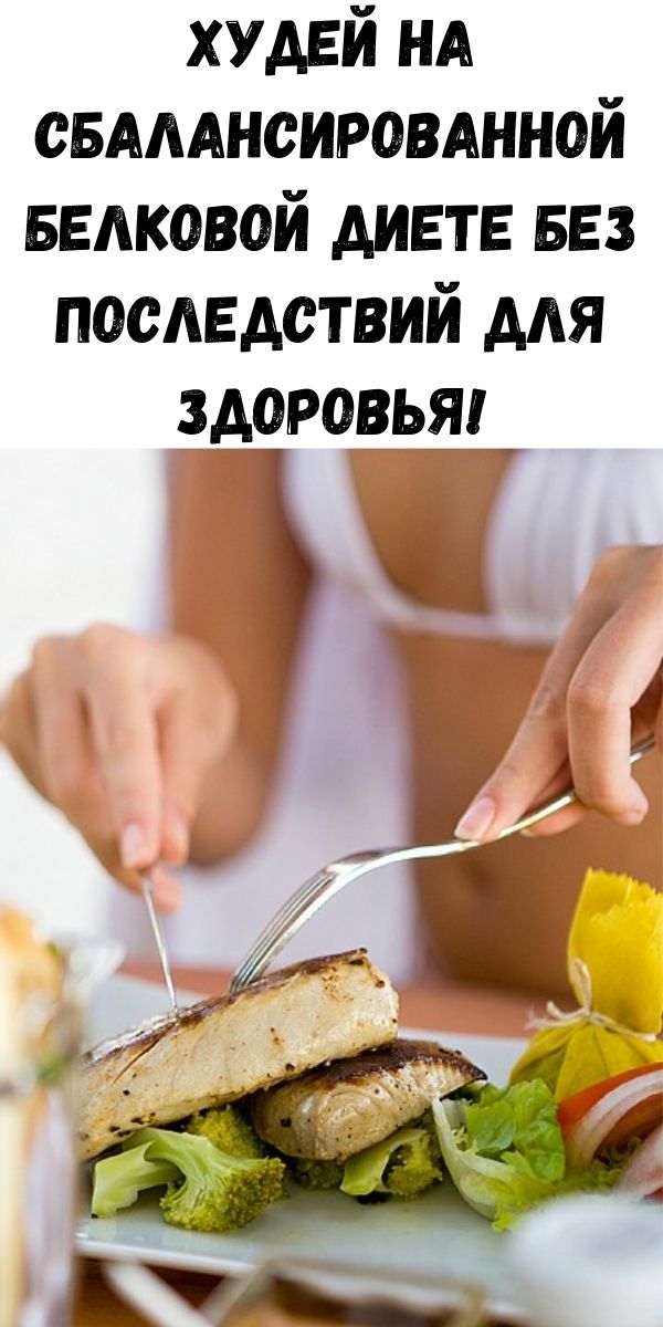 Худей на сбалансированной белковой диете без последствий для здоровья!