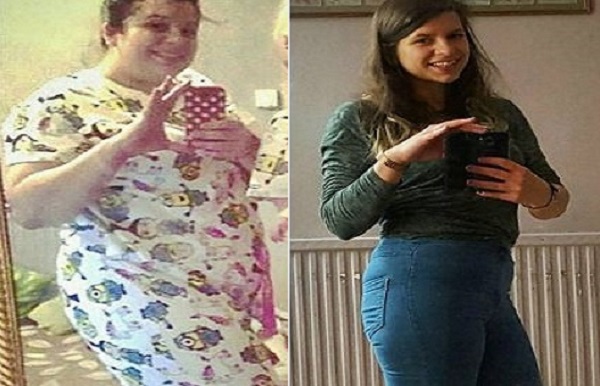 Она потеряла 50 кг за 10 недель, благодаря военной диете