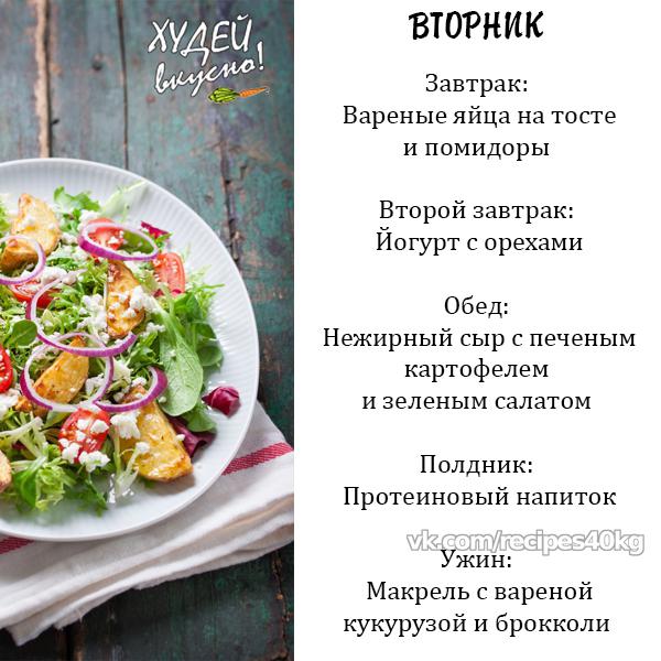 Правильное питание на 7 дней!