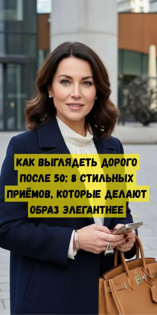 Как выглядеть дорого после 50: 8 стильных приёмов, которые делают образ элегантнее Как выглядеть дорого после 50: 8 стильных приёмов, которые делают образ элегантнее