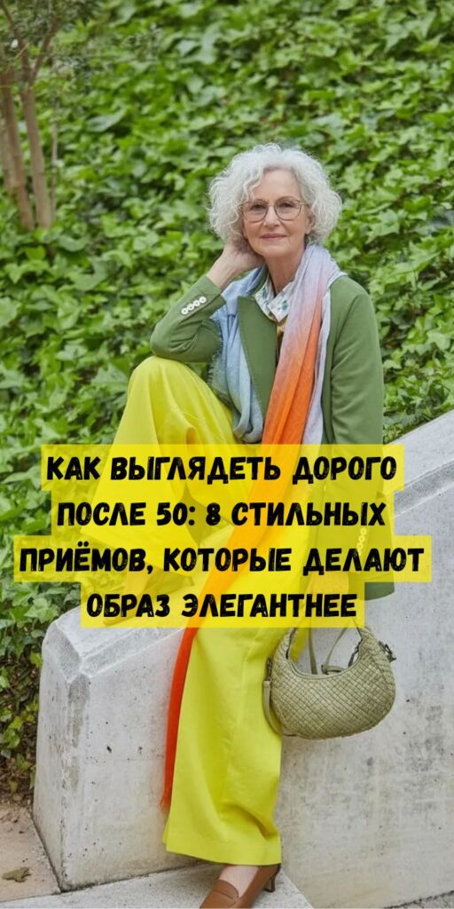 Как выглядеть дорого после 50: 8 стильных приёмов, которые делают образ элегантнее Как выглядеть дорого после 50: 8 стильных приёмов, которые делают образ элегантнее