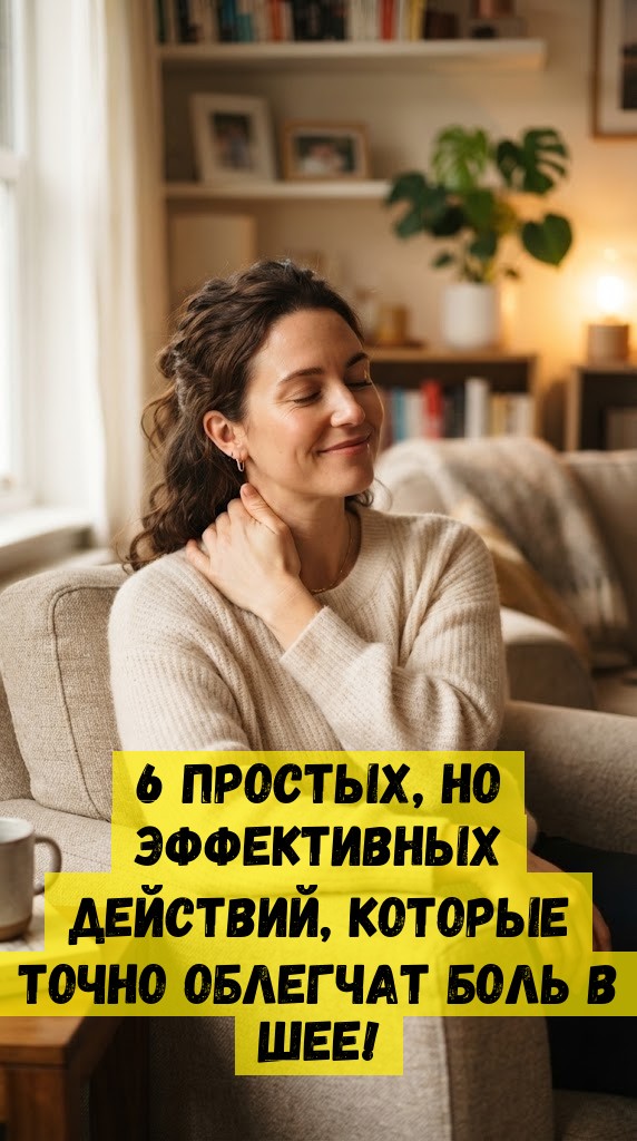 6 простых, но эффективных действий, которые точно облегчат боль в шее! 6 простых, но эффективных действий, которые точно облегчат боль в шее!