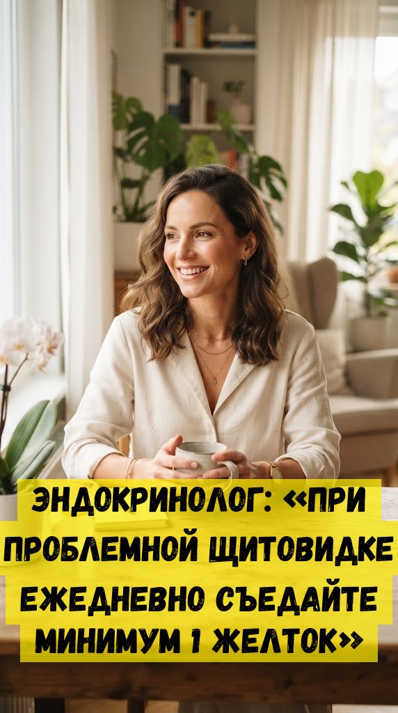 Эндокринолог: «При проблемной щитовидке ежедневно съедайте минимум 1 желток» Эндокринолог: «При проблемной щитовидке ежедневно съедайте минимум 1 желток»