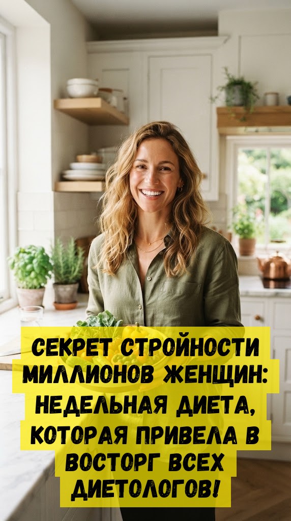 Секрет стройности миллионов женщин: недельная диета, которая привела в восторг всех диетологов!