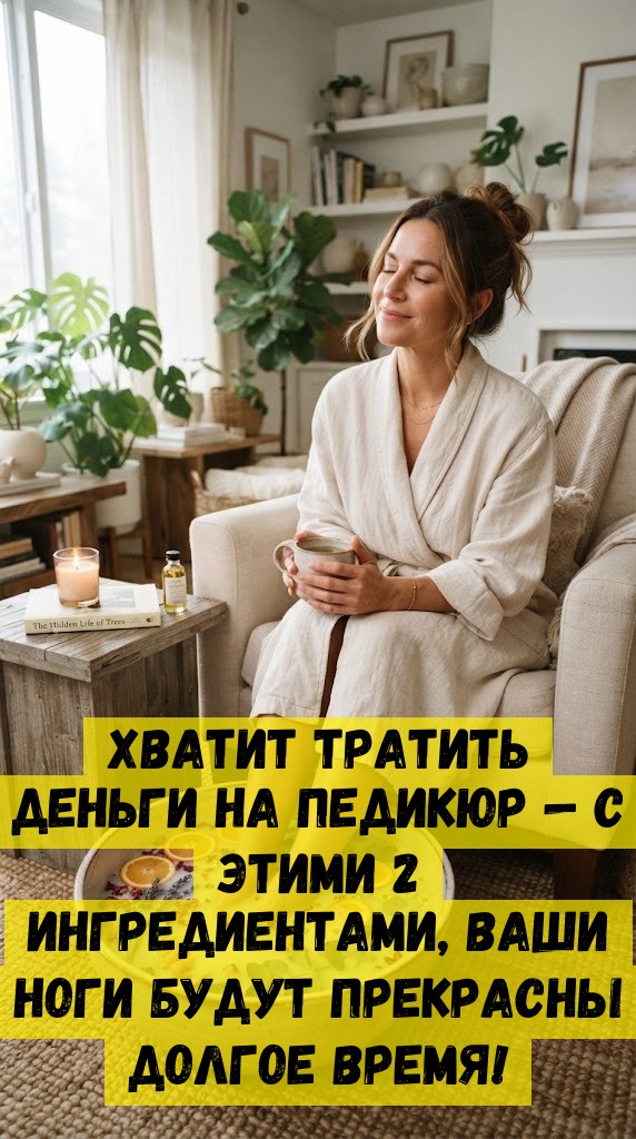 Хватит тратить деньги на педикюр — с этими 2 ингредиентами, ваши ноги будут прекрасны долгое время! Хватит тратить деньги на педикюр — с этими 2 ингредиентами, ваши ноги будут прекрасны долгое время!