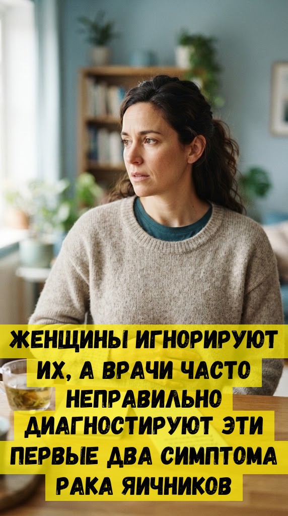 Женщины игнорируют их, а врачи часто неправильно диагностируют эти ПЕРВЫЕ ДВА СИМПТОМА РАКА ЯИЧНИКОВ Женщины игнорируют их, а врачи часто неправильно диагностируют эти ПЕРВЫЕ ДВА СИМПТОМА РАКА ЯИЧНИКОВ