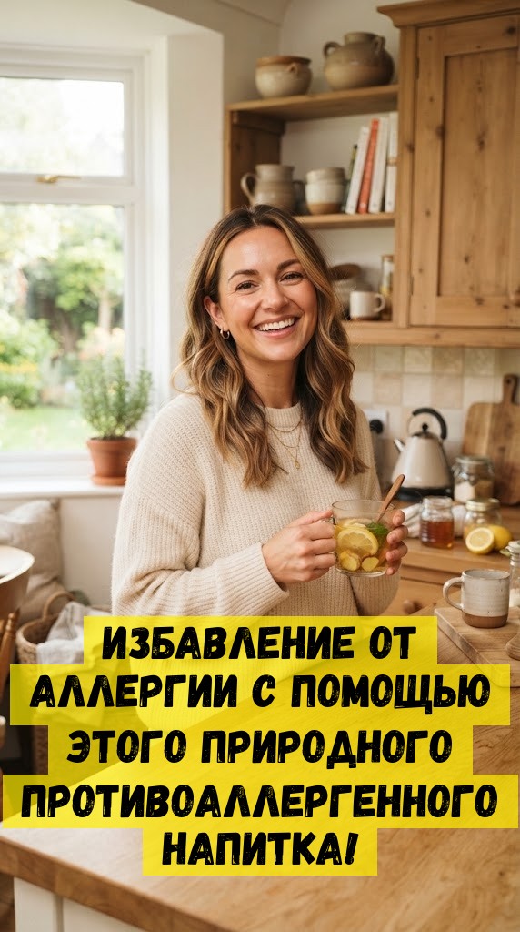 Избавление от аллергии с помощью этого природного противоаллергенного напитка! Избавление от аллергии с помощью этого природного противоаллергенного напитка!