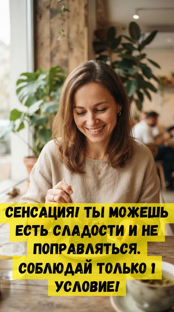 СЕНСАЦИЯ! Ты можешь есть сладости и не поправляться. Соблюдай только 1 условие! СЕНСАЦИЯ! Ты можешь есть сладости и не поправляться. Соблюдай только 1 условие!