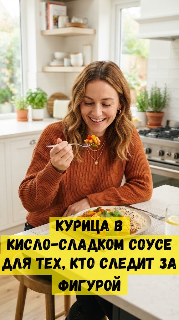 Курица в кисло-сладком соусе для тех, кто следит за фигурой