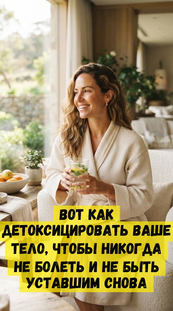 Вот как детоксицировать ваше тело, чтобы никогда не болеть и не быть уставшим снова Вот как детоксицировать ваше тело, чтобы никогда не болеть и не быть уставшим снова