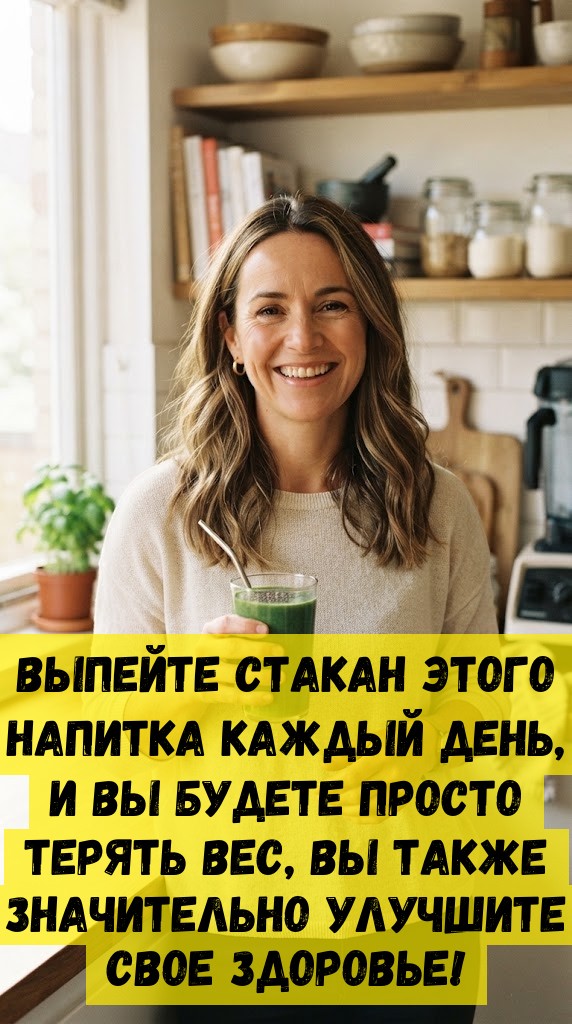 Выпейте стакан этого напитка каждый день, и вы будете просто терять вес, вы также значительно улучшите свое здоровье!