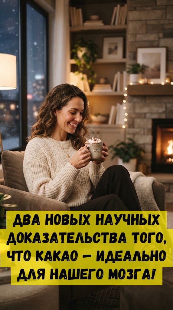 Два новых научных доказательства того, что какао — идеально для нашего мозга! Два новых научных доказательства того, что какао — идеально для нашего мозга!