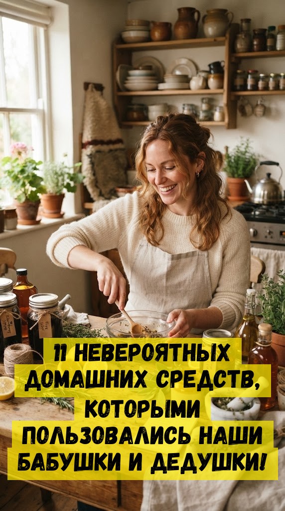 11 невероятных домашних средств, которыми пользовались наши бабушки и дедушки!