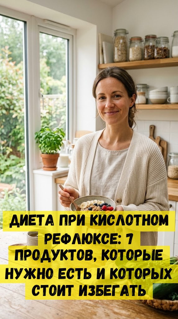 Диета при кислотном рефлюксе: 7 продуктов, которые нужно есть и которых стоит избегать