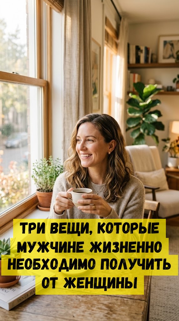 Три вещи, которые мужчине жизненно необходимо получить от женщины Три вещи, которые мужчине жизненно необходимо получить от женщины