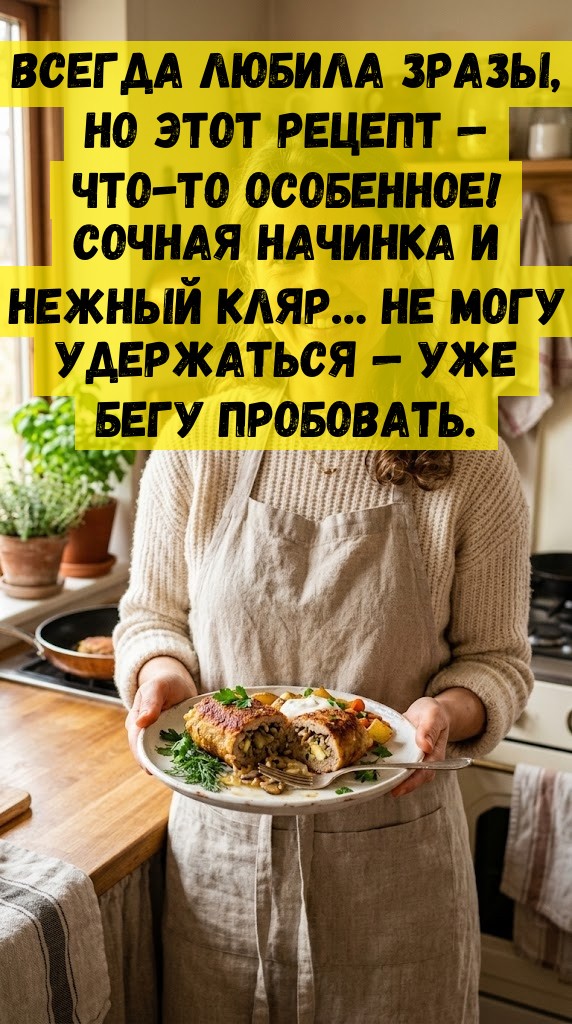 Всегда любила зразы, но этот рецепт &mdash; что-то особенное! Сочная начинка и нежный кляр&hellip; Не могу удержаться &mdash; уже бегу пробовать.