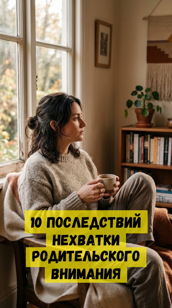 10 последствий нехватки родительского внимания