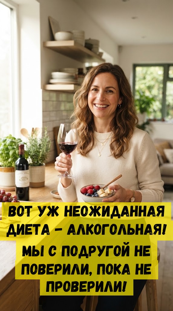 Вот уж неожиданная диета - АЛКОГОЛЬНАЯ! Мы с подругой не поверили, пока не проверили! Вот уж неожиданная диета - АЛКОГОЛЬНАЯ! Мы с подругой не поверили, пока не проверили!