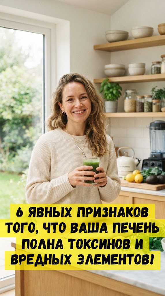 6 явных признаков того, что Ваша печень полна токсинов и вредных элементов! 6 явных признаков того, что Ваша печень полна токсинов и вредных элементов!