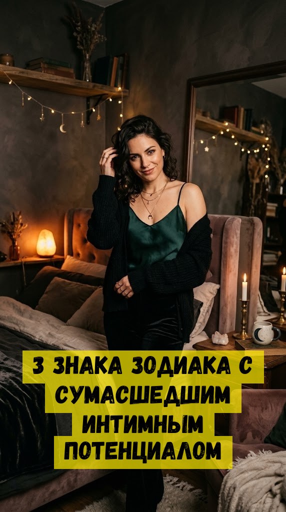 3 Знака Зодиака с сумасшедшим интимным потенциалом