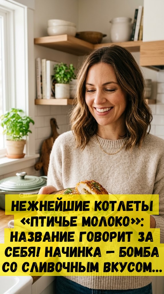 Нежнейшие котлеты «Птичье молоко»: название говорит за себя! Начинка — бомба со сливочным вкусом… Нежнейшие котлеты «Птичье молоко»: название говорит за себя! Начинка — бомба со сливочным вкусом…
