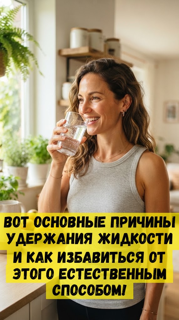 Вот основные причины удержания жидкости и как избавиться от этого естественным способом! Вот основные причины удержания жидкости и как избавиться от этого естественным способом!