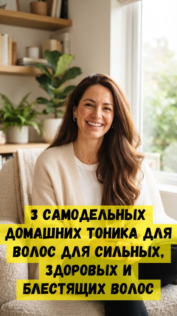 3 самодельных домашних тоника для волос для сильных, здоровых и блестящих волос