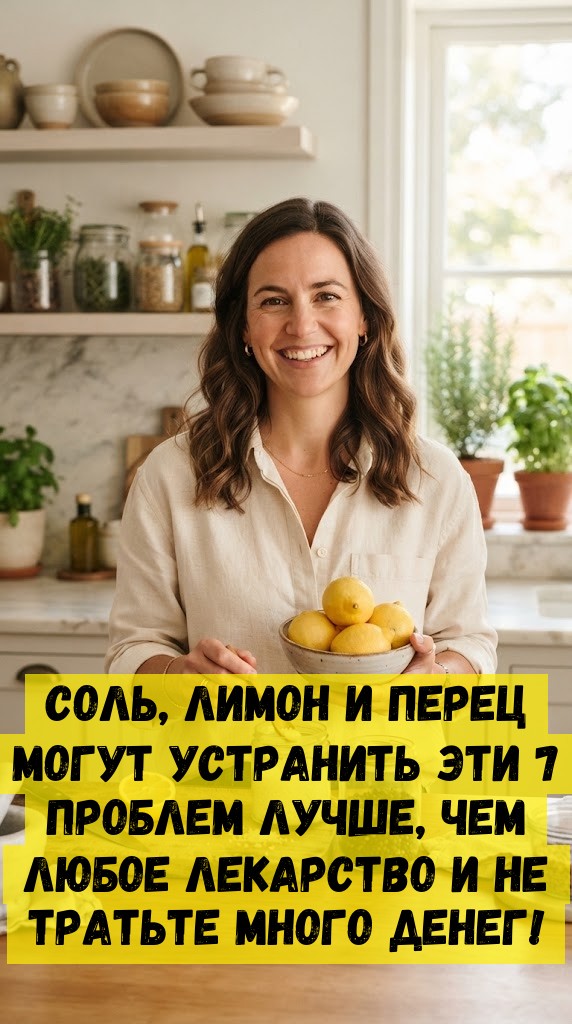 Соль, лимон и перец могут устранить эти 7 проблем лучше, чем любое лекарство и не тратьте много денег! Соль, лимон и перец могут устранить эти 7 проблем лучше, чем любое лекарство и не тратьте много денег!