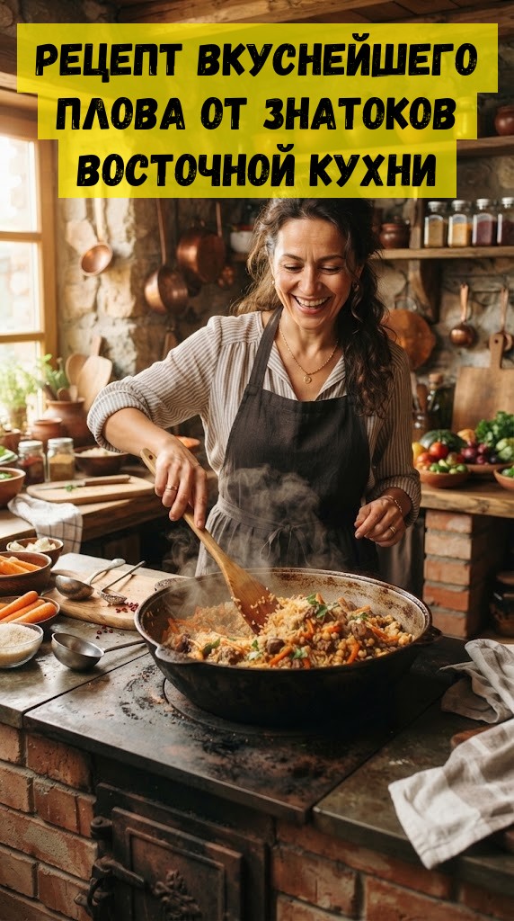 Рецепт вкуснейшего плова от знатоков восточной кухни