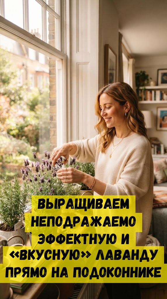 Выращиваем неподражаемо эффектную и «вкусную» лаванду прямо на подоконнике Выращиваем неподражаемо эффектную и «вкусную» лаванду прямо на подоконнике