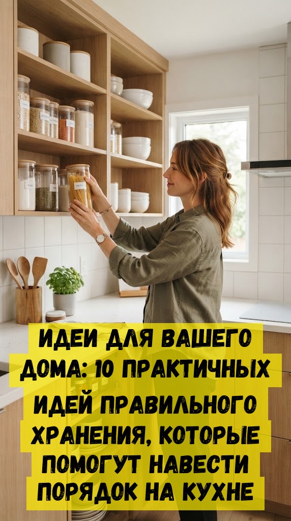 Идеи для вашего дома: 10 практичных идей правильного хранения, которые помогут навести порядок на кухне Идеи для вашего дома: 10 практичных идей правильного хранения, которые помогут навести порядок на кухне
