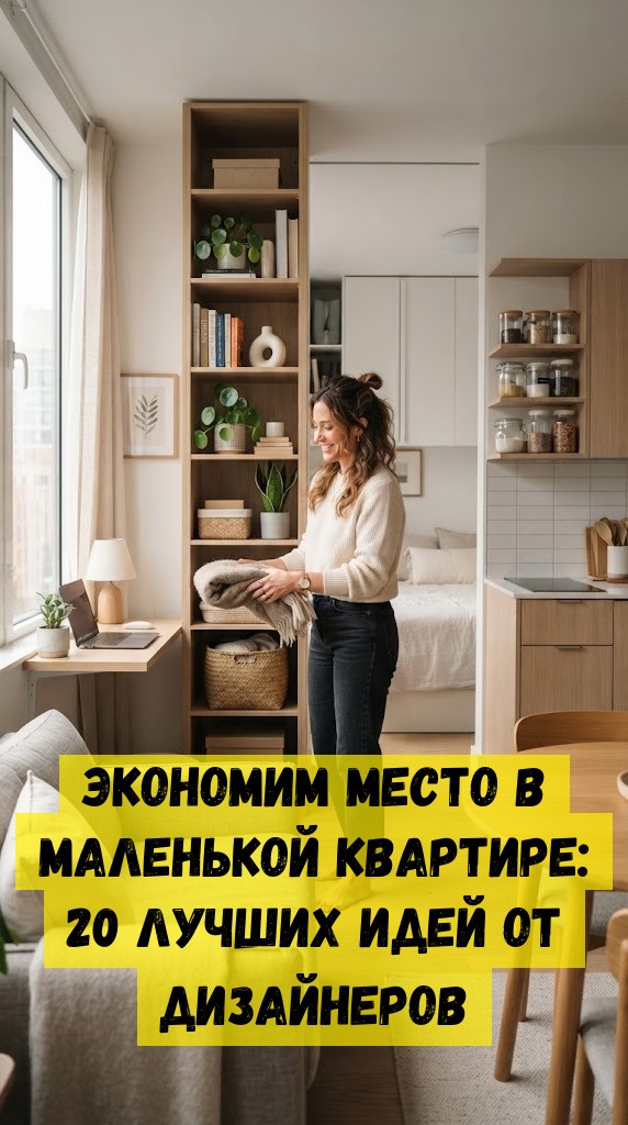Экономим место в маленькой квартире: 20 лучших идей от дизайнеров Экономим место в маленькой квартире: 20 лучших идей от дизайнеров