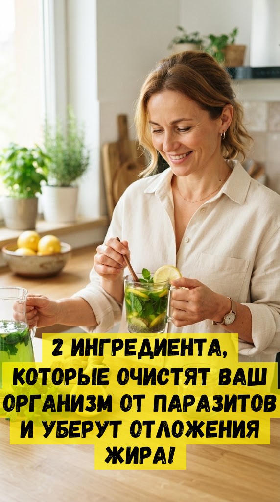 2 ингредиента, которые очистят ваш организм от паразитов и уберут отложения жира! 2 ингредиента, которые очистят ваш организм от паразитов и уберут отложения жира!