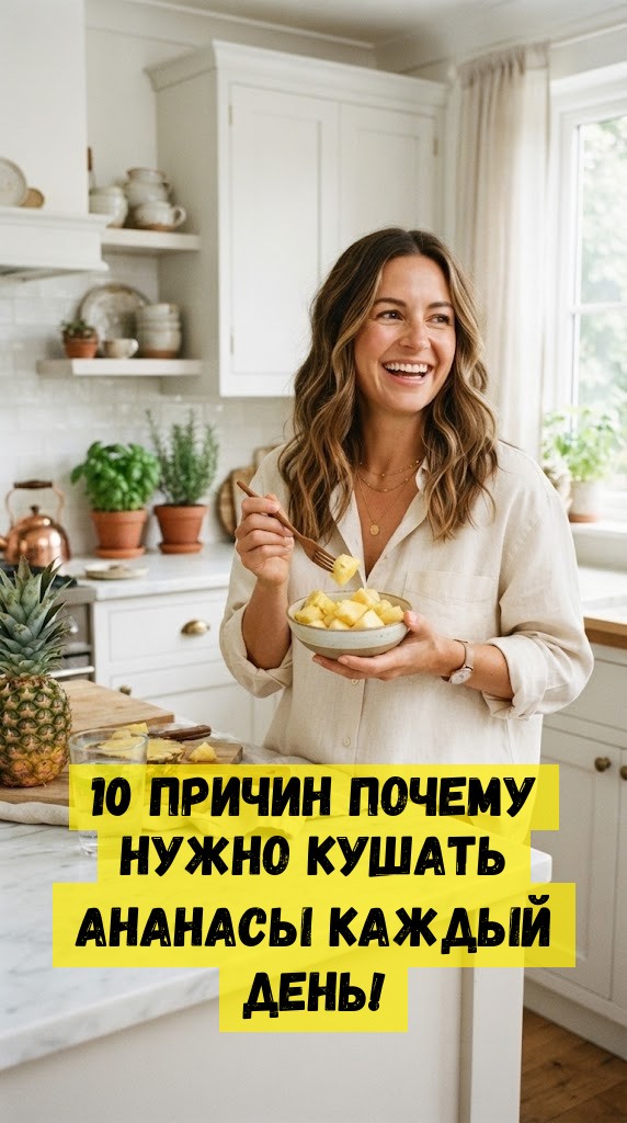 10 причин почему нужно кушать ананасы каждый день!