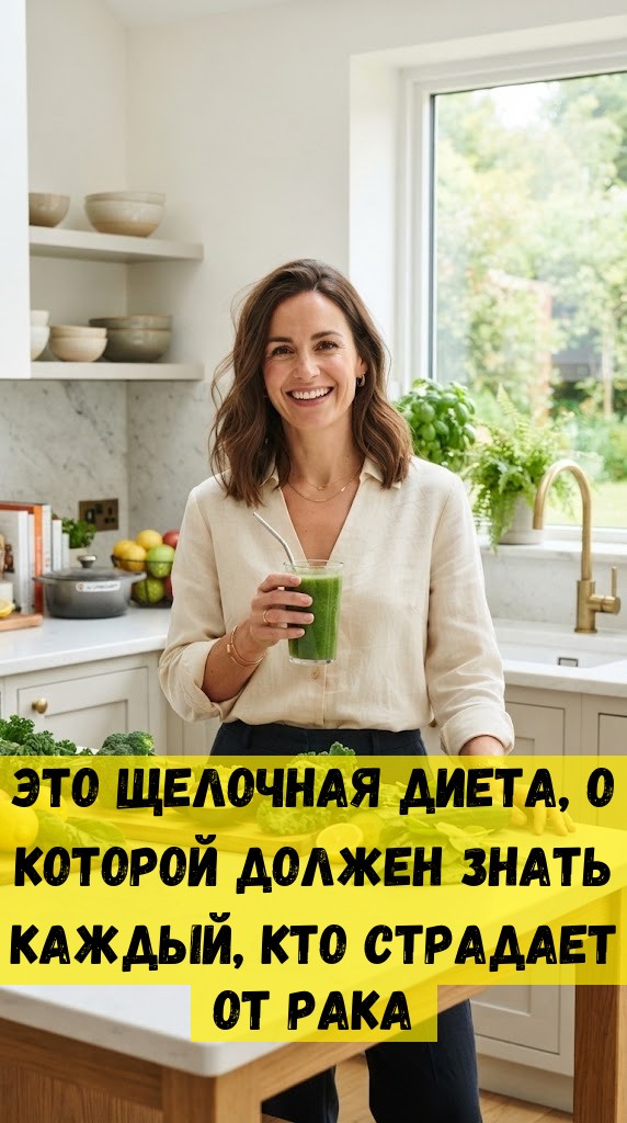 Это щелочная диета, о которой должен знать каждый, кто страдает от рака