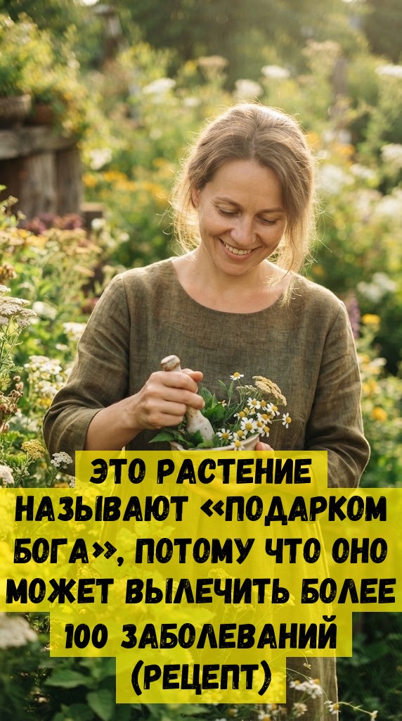 Это растение называют &laquo;подарком Бога&raquo;, потому что оно может вылечить более 100 заболеваний (рецепт)