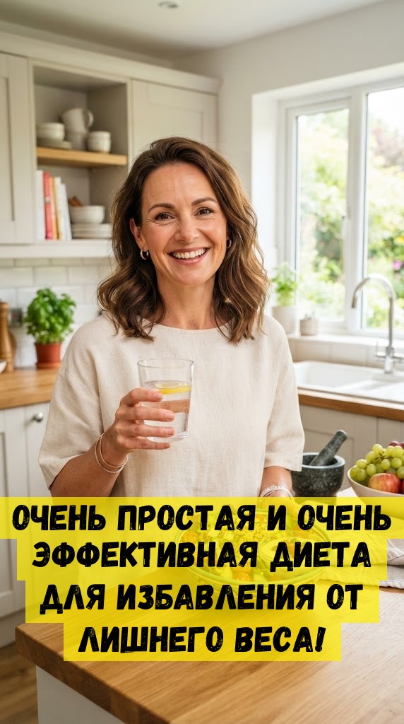 Очень простая и очень эффективная диета для избавления от лишнего веса!