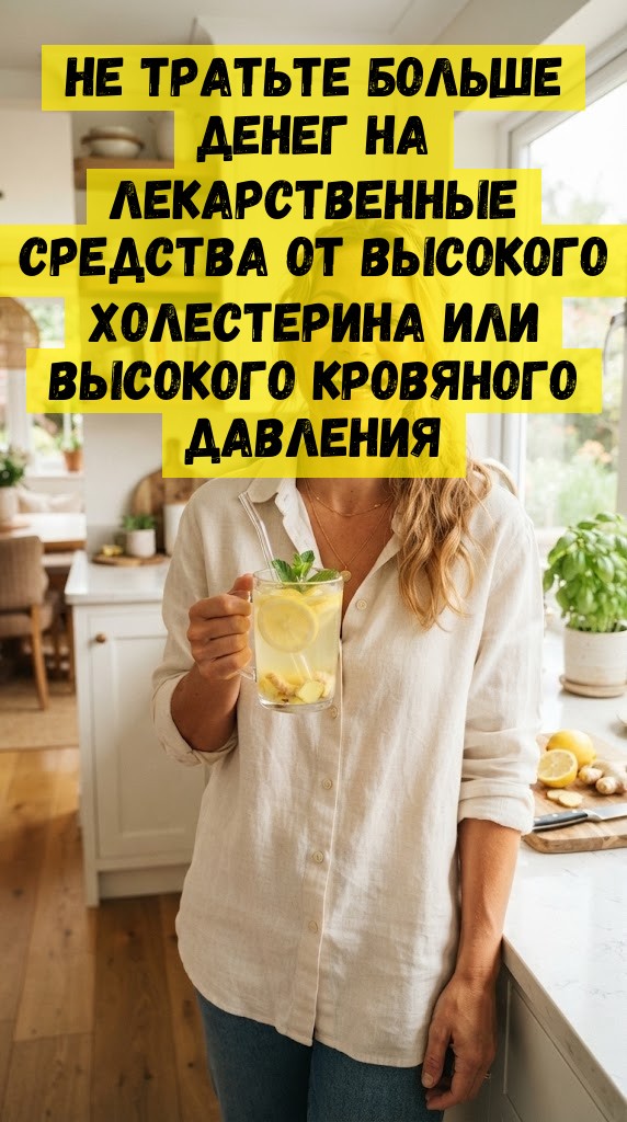 Не тратьте больше денег на лекарственные средства от высокого холестерина или высокого кровяного давления Не тратьте больше денег на лекарственные средства от высокого холестерина или высокого кровяного давления