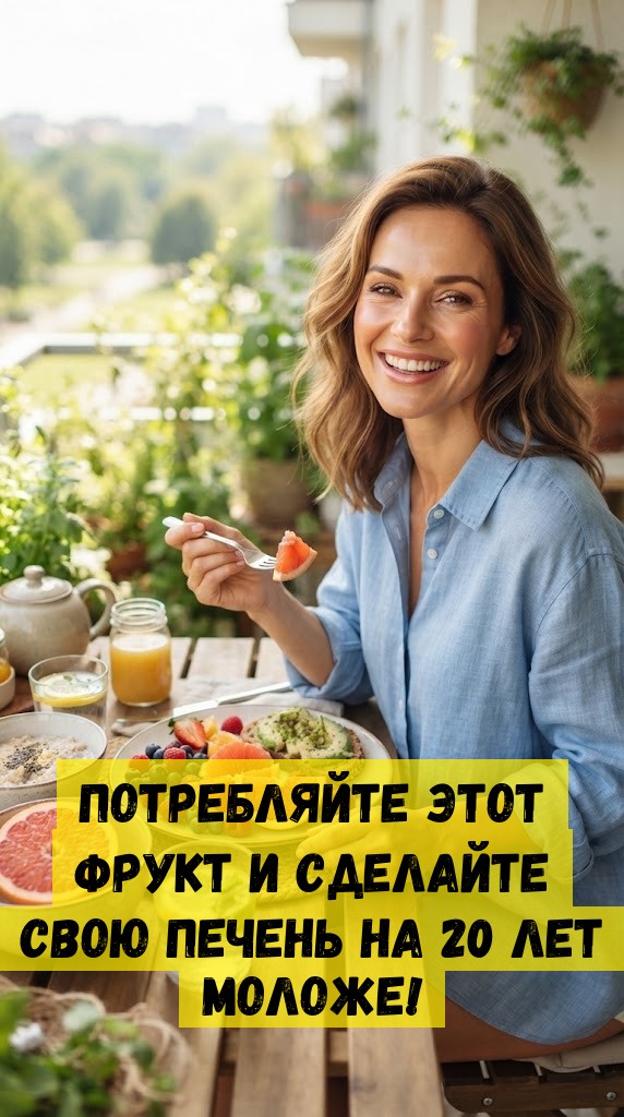 Потребляйте этот фрукт и сделайте свою печень на 20 лет моложе!