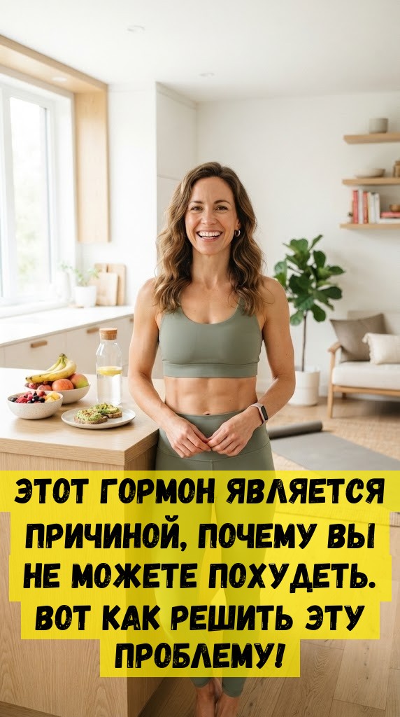 Этот гормон является причиной, почему вы не можете похудеть. Вот как решить эту проблему!